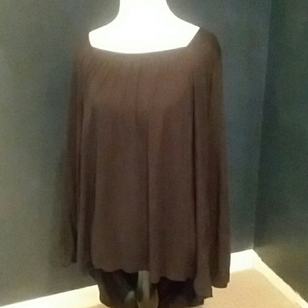 Black Long Sleeve Top